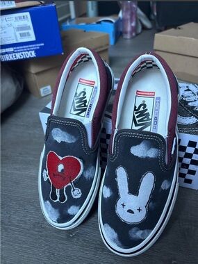 Custom Bad Bunny Vans